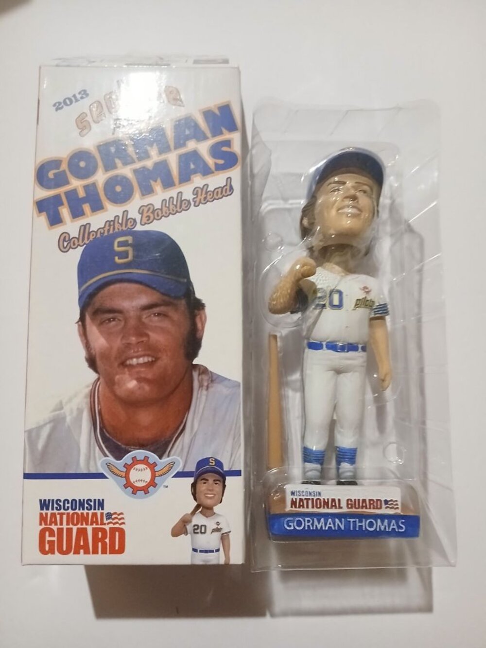 National Guard Gorman Thomas Bobble Head